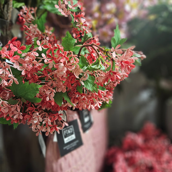 PTMD artificial branch pink blossom