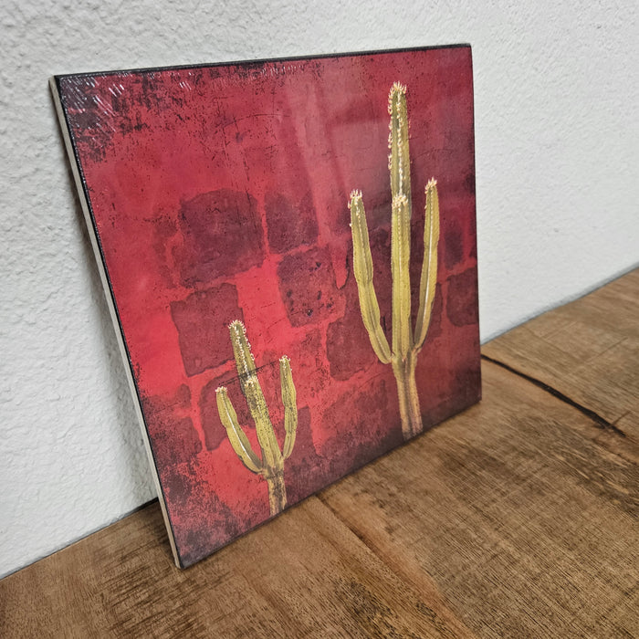 Noor Living 'Cactus Rood' muurbord 24x24