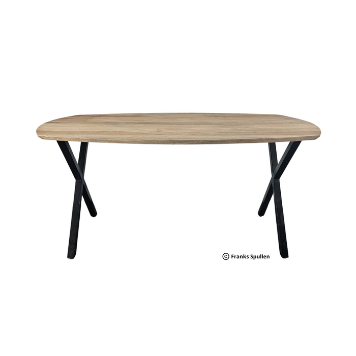 Dining table Oval 210x100cm (25mm, X-Leg)