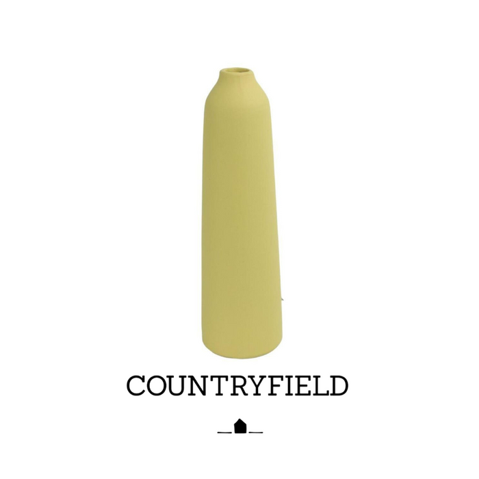 Countryfield Vaas Tirza geel 31cm